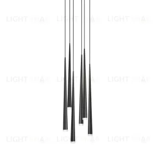 Подвесной дизайнерский светильник  Slim by Vibia (6 плафонов) LSR7016V1