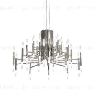 Подвесной дизайнерский светильник  THE LIGHT by Alma 60 плафонов (никель) LSR7125V1