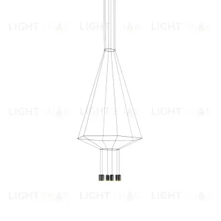 Подвесной дизайнерский светильник  Wireflow 0305 by Vibia LSR7286V1