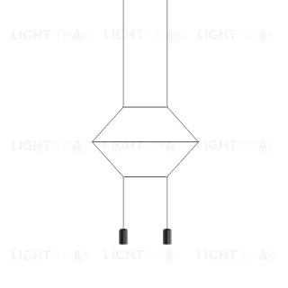 Подвесной дизайнерский светильник  Wireflow 0320 2D by Vibia LSR7288V1