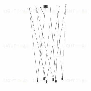 Подвесной дизайнерский светильник Match by Vibia (6 плафонов) LSR7315V1