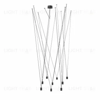 Подвесной дизайнерский светильник Match by Vibia (9 плафонов) LSR7316V1