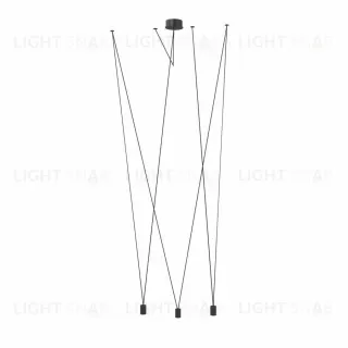 Подвесной дизайнерский светильник Match by Vibia (3 плафона) LSR7314V1