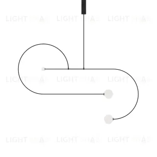 Подвесной дизайнерский светильник Mobile Chandelier 13 by Michael Anastassiades LSR7323V1