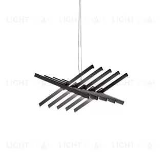 Подвесной дизайнерский светильник Rhythm by Vibia L48 (черный) LSR7421V1