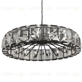 Подвесной дизайнерский светильник  Harlow Crystal Round by Restoration Hardware LSR7934V1