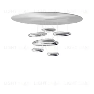 Потолочный дизайнерский светильник  Mercury by Artemide (8 плафонов) LSR8008V1