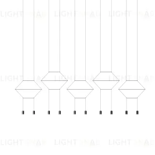 Потолочный дизайнерский светильник  Wireflow 0330 by Vibia LSR8113V1