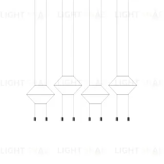 Потолочный дизайнерский светильник  Wireflow 0334 by Vibia LSR8114V1