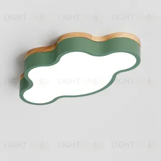 Потолочный дизайнерский светильник Cloud  ( зеленый ) LSR8212V1