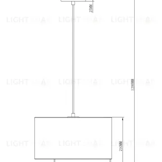 Светильник подвесной Moderli V10629-1P Gela УТ000036818