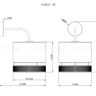 Бра Moderli V10631-1W Gela УТ000036820