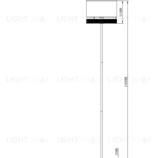 Торшер Moderli V10630-1F Gela УТ000036819