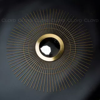  Зеркало Cloyd AHAU Mirror / Ø63 см - латунь (арт.50154)  50154