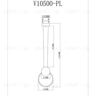 Светодиодный подвесной светильник Moderli V10500-PL Store УТ000035758