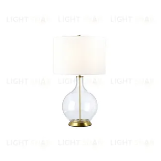 Настольная лампа Elstead Lighting, Арт. ORB-CLEAR-AB-WHT ORB-CLEAR-AB-WHT