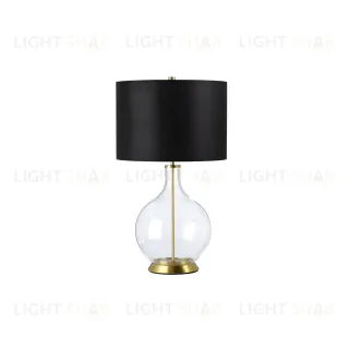 Настольная лампа Elstead Lighting, Арт. ORB-CLEAR-AB-BLK ORB-CLEAR-AB-BLK