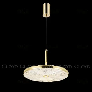  Подвесной светильник Cloyd DISCA P1 / Ø42 см - золото (арт.11252)  11252