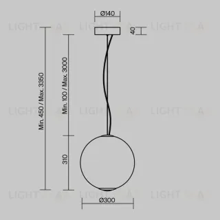 Подвесной светильник Maytoni MOD397PL-L15CH3K 