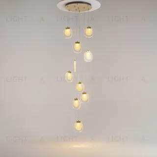 Каскадная люстра Maytoni MOD367PL-L30BBSK 
