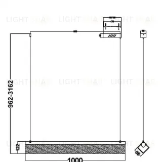 Подвесной светильник Maytoni MOD250PL-L36BS3K MOD250PL-L36BS3K
