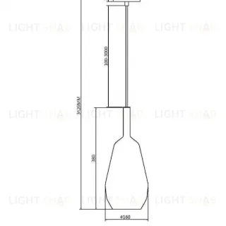 Подвесной светильник Maytoni MOD271PL-01B9 MOD271PL-01B9