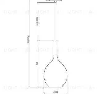 Подвесной светильник Maytoni MOD271PL-01B3 MOD271PL-01B3