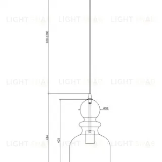Подвесной светильник Maytoni P035PL-01CH P035PL-01CH