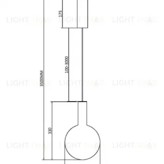 Подвесной светильник Maytoni MOD182PL-L4CG3K MOD182PL-L4CG3K