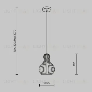 Подвесной светильник Maytoni MOD192PL-01W MOD192PL-01W