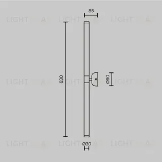 Бра Maytoni MOD106WL-L16B3K MOD106WL-L16B3K