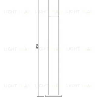 Садово-парковый светильник Maytoni O418FL-01GR1 O418FL-01GR1