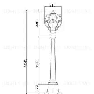 Садово-парковый светильник Maytoni O023FL-01G O023FL-01G