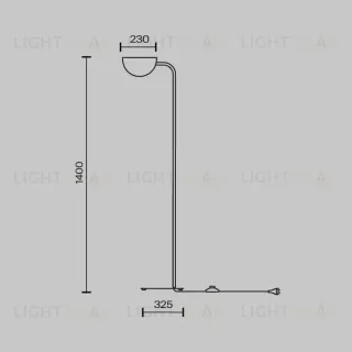 Торшер Maytoni MOD126FL-01B MOD126FL-01B