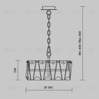 Подвесная люстра Maytoni MOD043PL-04CH MOD043PL-04CH
