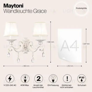 Бра Maytoni ARM247-02-G ARM247-02-G