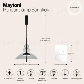 Подвесной светильник Maytoni MOD185PL-L11B3K3 MOD185PL-L11B3K3
