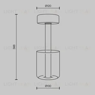 Настольная лампа Maytoni MOD229TL-L3B3K3 MOD229TL-L3B3K3