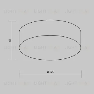 Накладной уличный светильник Maytoni O431CL-L30W4K O431CL-L30W4K