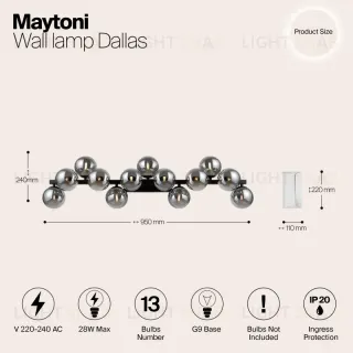 Бра Maytoni MOD547WL-13B MOD547WL-13B