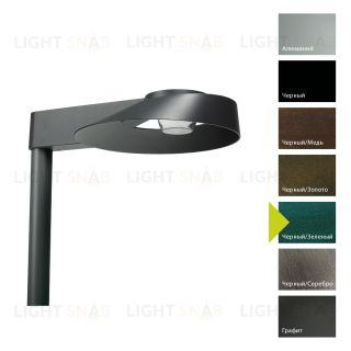 Фонарь для столба Norlys, SUNNFJORD BG (Черный/Зеленый) 1508BG