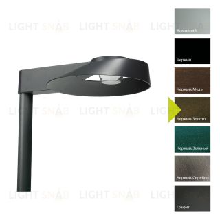 Фонарь для столба Norlys, SUNNFJORD BD (Черный/Золото) 1508BD