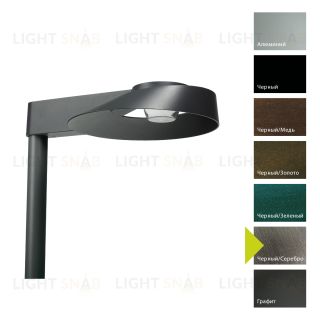 Фонарь для столба Norlys, SUNNFJORD BS (Черный/Серебро) 1507BS