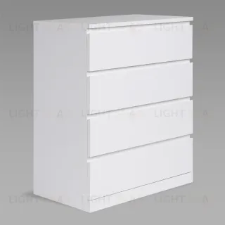 S01682 Варма Прайм 4 комод 80x100x48, белый S01682