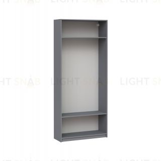 2.06.07.260.4 МАКС стеллаж 100х36х233 серый 2.06.07.260.4