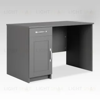 2.03.06.030.4 КАСТОР стол письменный 116х65 RU серый 2.03.06.030.4