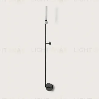 Бра Delie L черный металл - белый мрамор 101133