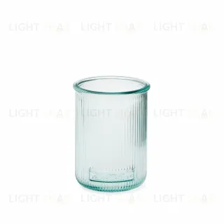 Ваза маленькая Milma из переработанного прозрачного стекла 202142