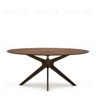 Стол Naanim из орехового шпона 180 x 110 см 252481