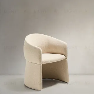 Стул Bosca из бежевой синели 425469